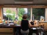 laetitia-antoine - dans l'atelier